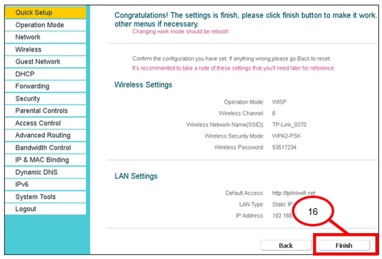 Configuring TP-Link_WR840N Router (for QSR and Single Terminal POS setup)